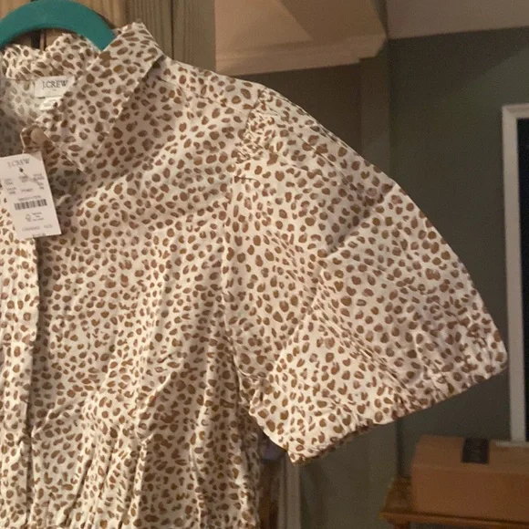 Cute J. Crew mini dress - new with tags size 8P - Picture 2 of 6